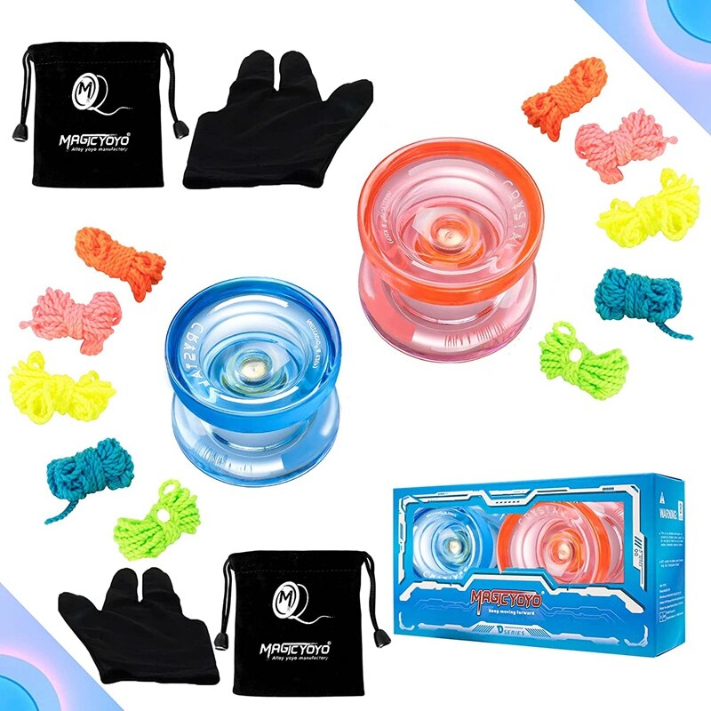 FGJCJ Yo-yo Yo-Yo Responsive JoJo 15 stuks LED-licht voor