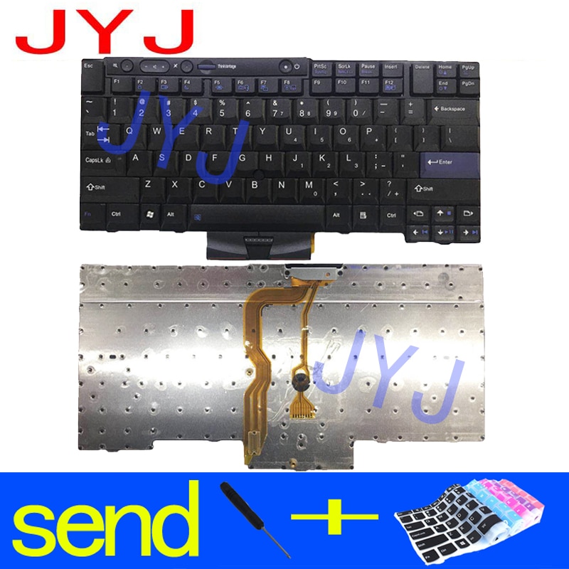 teclado para portátil para LENOVO Thinkpad T410 T420 X220 T510 T510i T520 T520i W510 W520, enviar una película protectora transparente