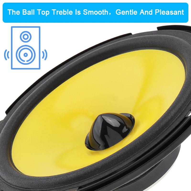 Altavoz de Audio para coche, 2 uds., 4/5/6 pulgadas, 600W, Universal, pesado, medio-bajo, ultrafino, modificado, instalación no destructiva