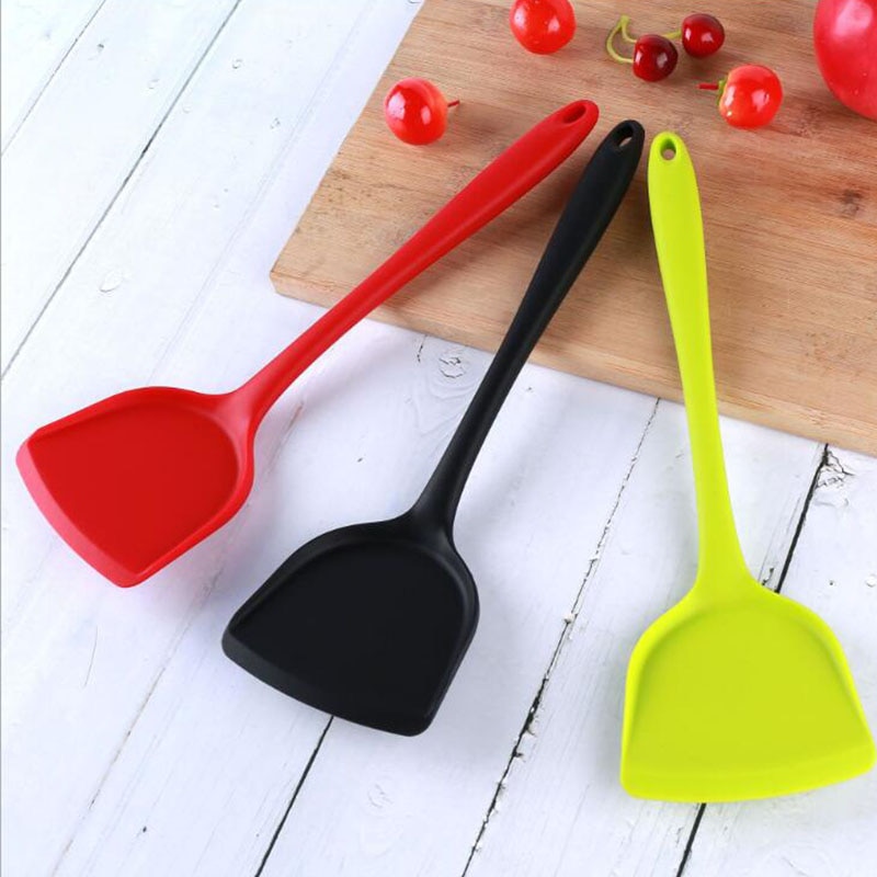 Espátula giratoria de silicona para freír huevos, pescado, utensilios de cocina, utensilios de cocina, 1 Uds.