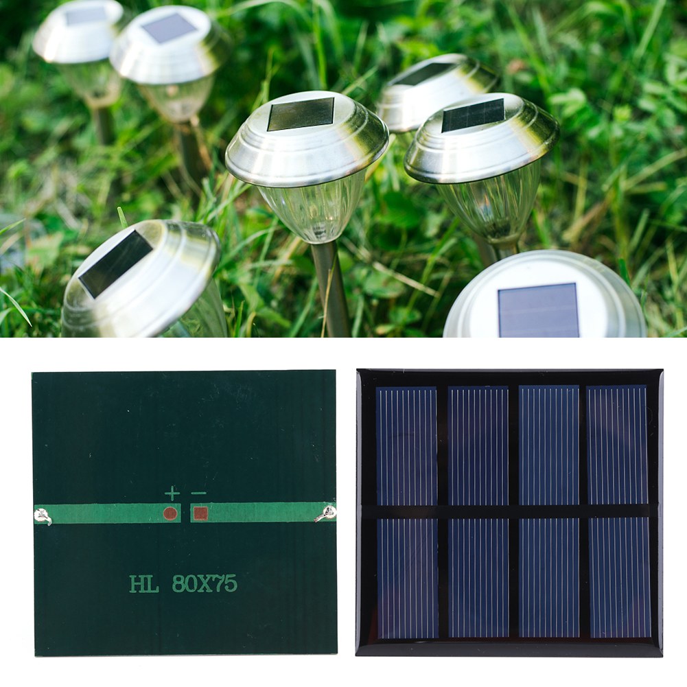 2v panel 0.9w polikrystaliczny 80 450ma system solarny diy do ładowania baterii 75mm komórkowego