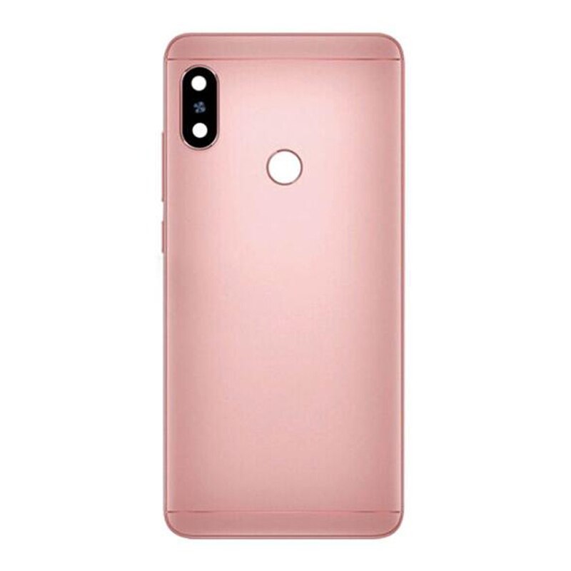 Coque de remplacement pour Xiaomi Redmi Note 5 Pro Note 6 Pro, couvercle de batterie avec autocollant adhésif: Note 5Pro Pink