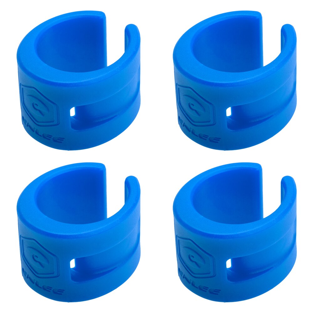 4 Stuks Fiets Chainstay Guards Fiets Frame Protector Chainstay Protector Fietsketting Stay Guards Voor Fietsen: Blauw