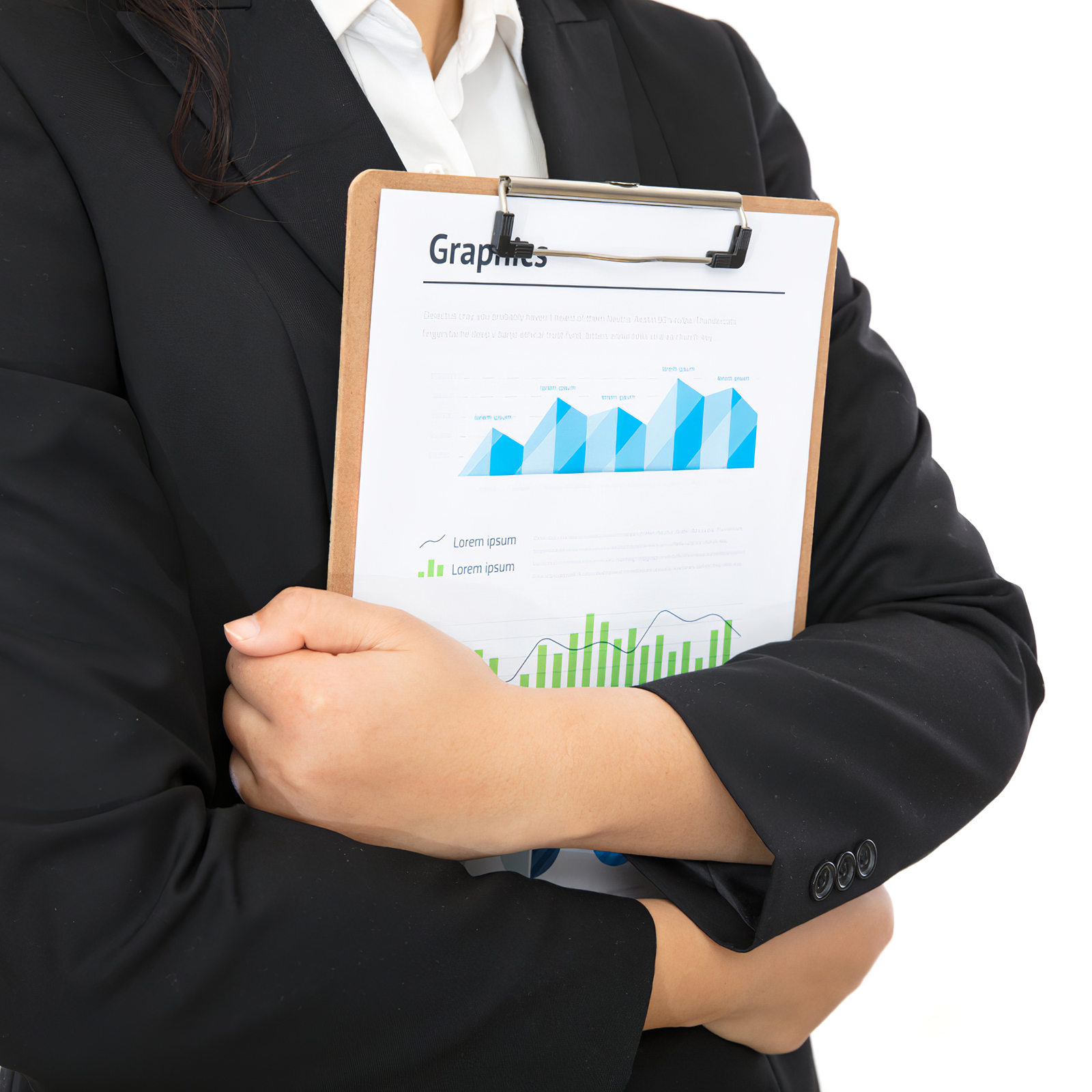 10 pcs Clipboard Clips Mountable Metal Clip Spring-Loaded File Folder Clamps Office Hardboard Clips Stationery For School