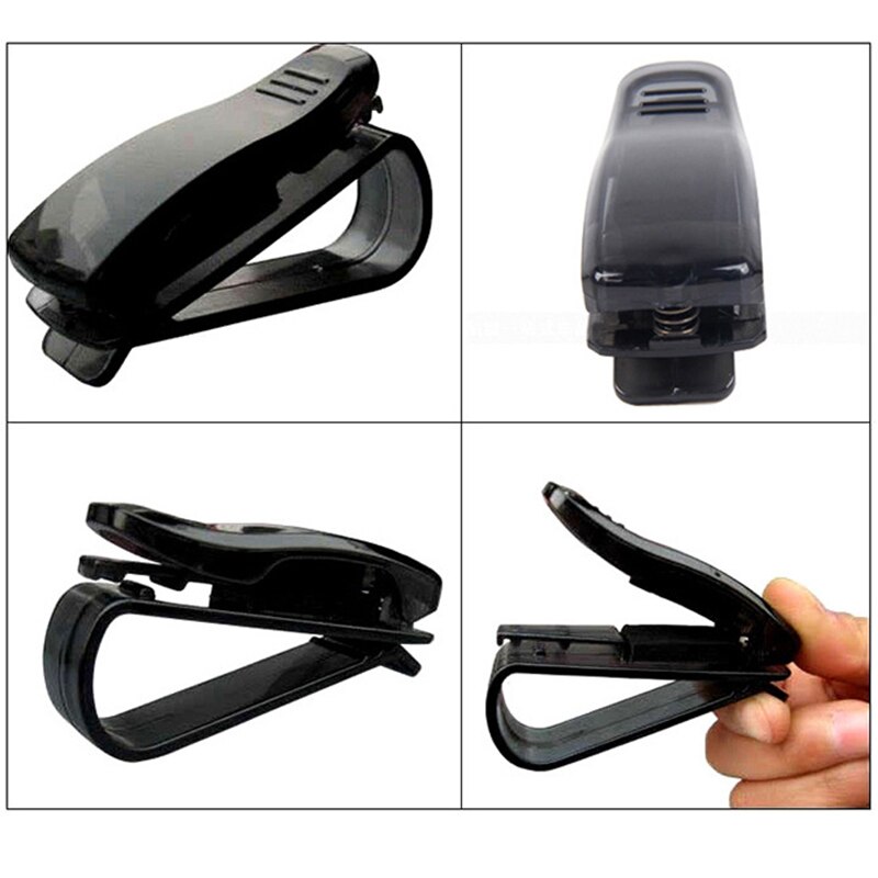 Auto Bril Zonnebril Clip Auto Accessoires Auto Voertuig Leesbril Zonnebril Brillen Zonneklep Clip Houder Draagbare