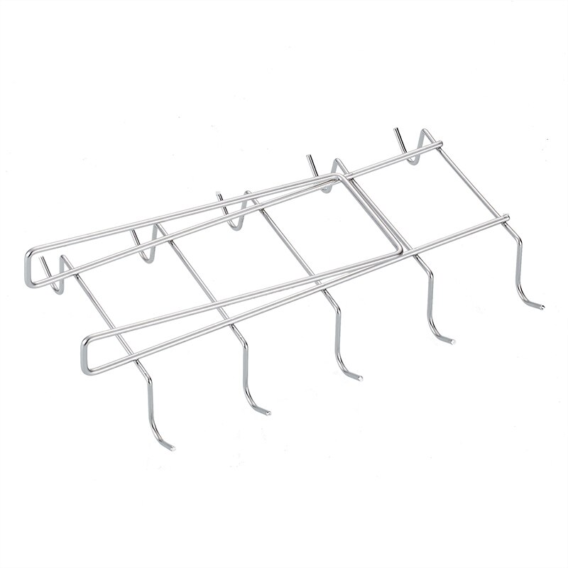 Roestvrij Stalen Rek Kast Opknoping Koffie Thee Cups Holder Mok Plank Keuken Opslag Rekken Organizer Houder