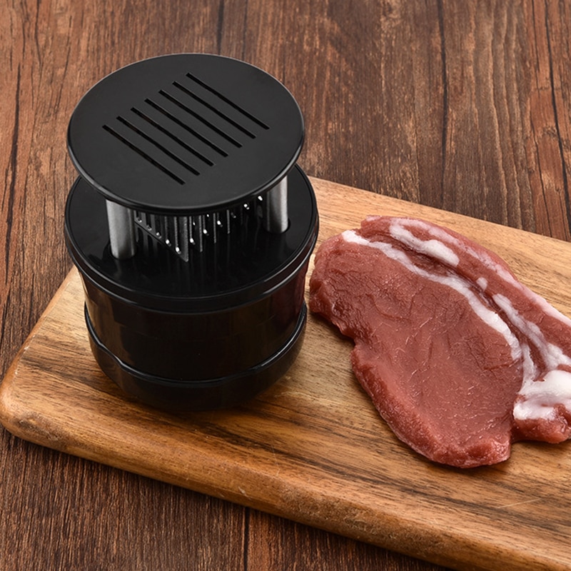 56 Edelstahl Nadeln Fleischklopfer Praktische verlieren Rindfleisch Huhn Hundeschnitzel Steak Werkzeug Fleisch Hammer Küche Kochen Gerät
