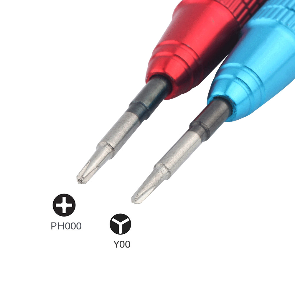 Destornillador de Triwing Y00 de precisión magnética, juego de Destornilladores Phillips PH000 para Nintendo Switch, herramientas de apertura de reparación Joycon, 1,5mm