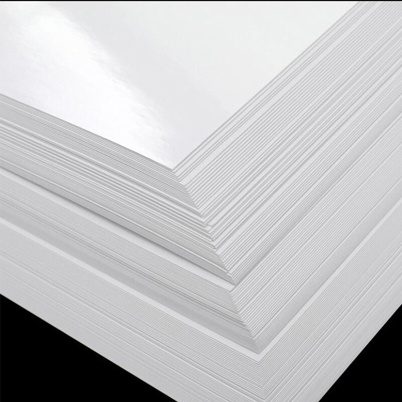 A4 100 Sheets Photo Paper Glossy Printer Photographic Paper High-gloss Paper For Inkjet Printer Office