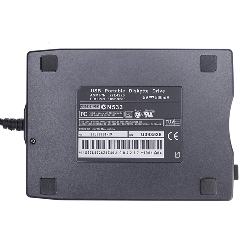 3.5inch Mobile Floppy Driver USB/FDD External Floppy Disk Drive Reader Data Storage Device For PC Laptop Notebook
