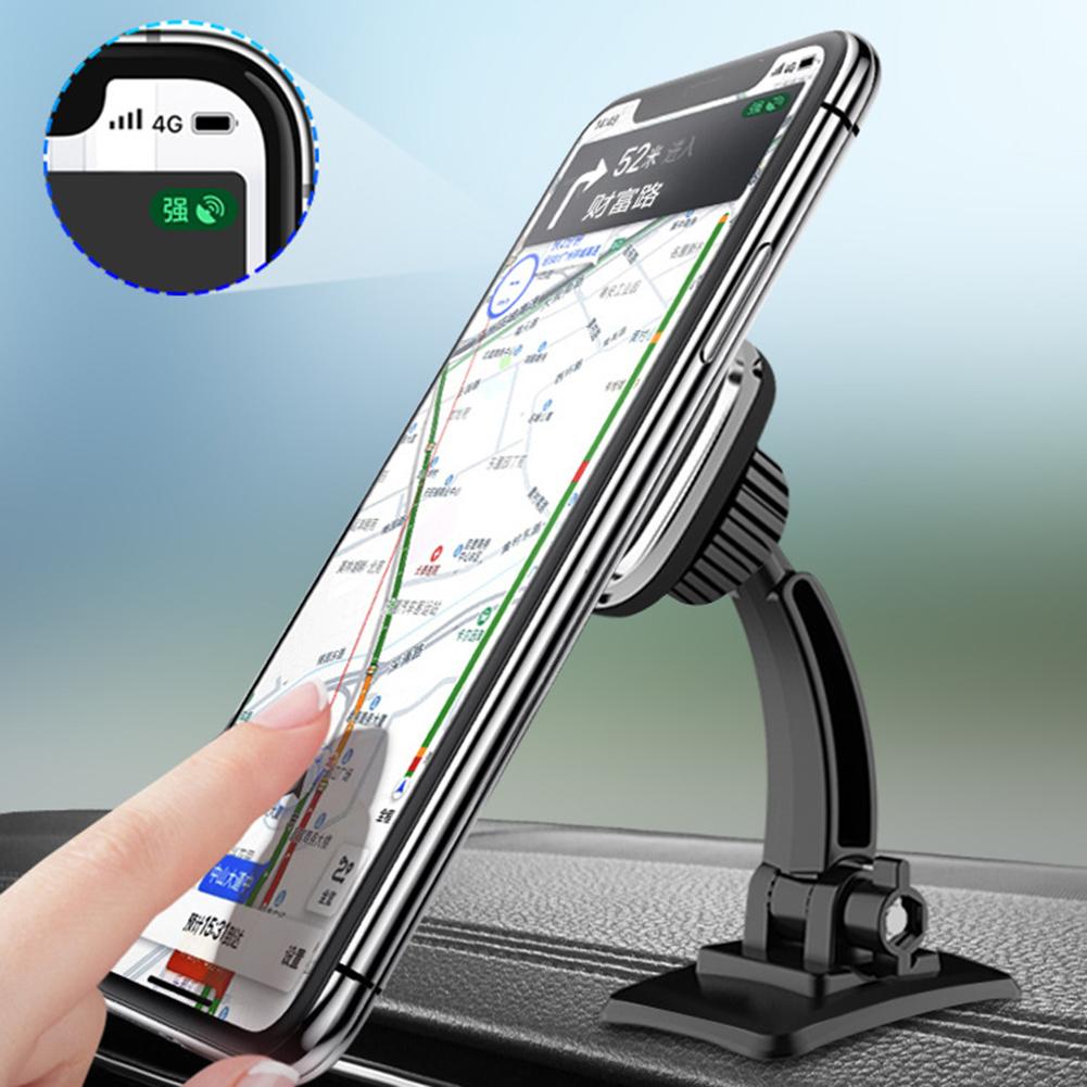 Auto Telefoon Mount 360 Draaibaar Magnetic Dashboard Mount Universele Telefoon Houder Voor Iphone Smartphones Auto Mount Houder