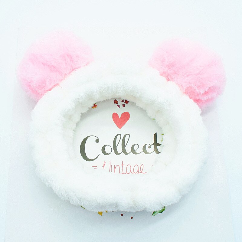 Diademas de oso Panda para niña y mujer, accesorios para el cabello, 1 unidad: 2