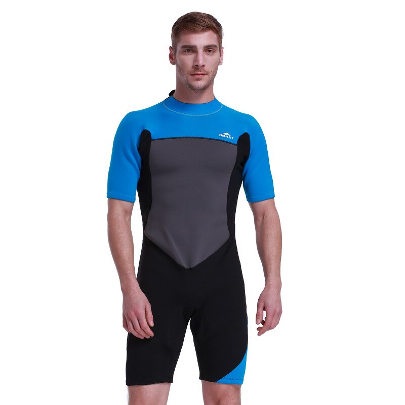 Wetsuit Shorty 2Mm Neopreen Terug Zip Wetsuit Lent... Grandado