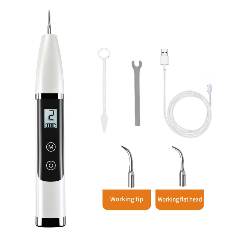 Haushalt Zahnstein Entferner Elektrische Zahnstein Entferner Zahnstein Ultraschall Bleaching USB Aufladbare Zahn Reiniger Tragbare
