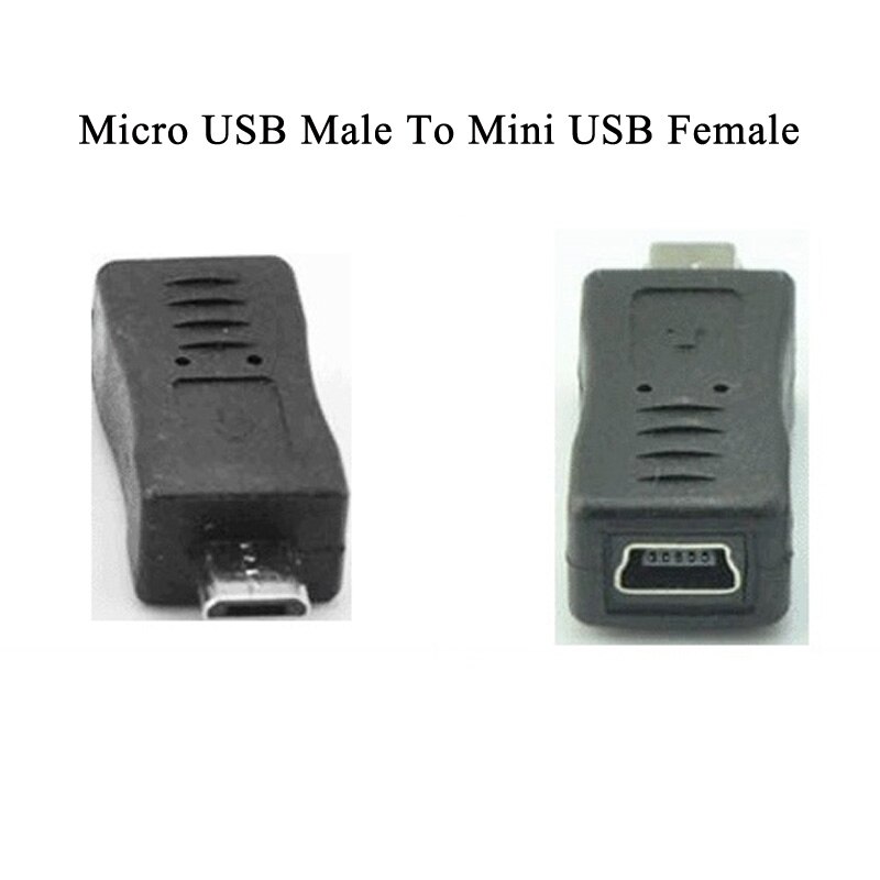 5 STKS Micro USB USB Mannelijke Vrouwelijke naar Mini USB 5 Pin Man Vrouw Plug Adapter Changer Converter Adapter: Micro M To Mini F