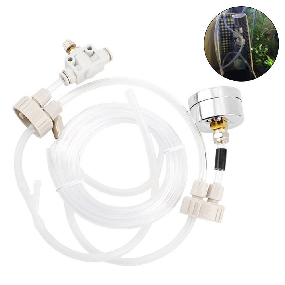 ¡80% ! Planta de agua para acuario, Kit de sistema de válvulas generadoras de dióxido de carbono, CO2