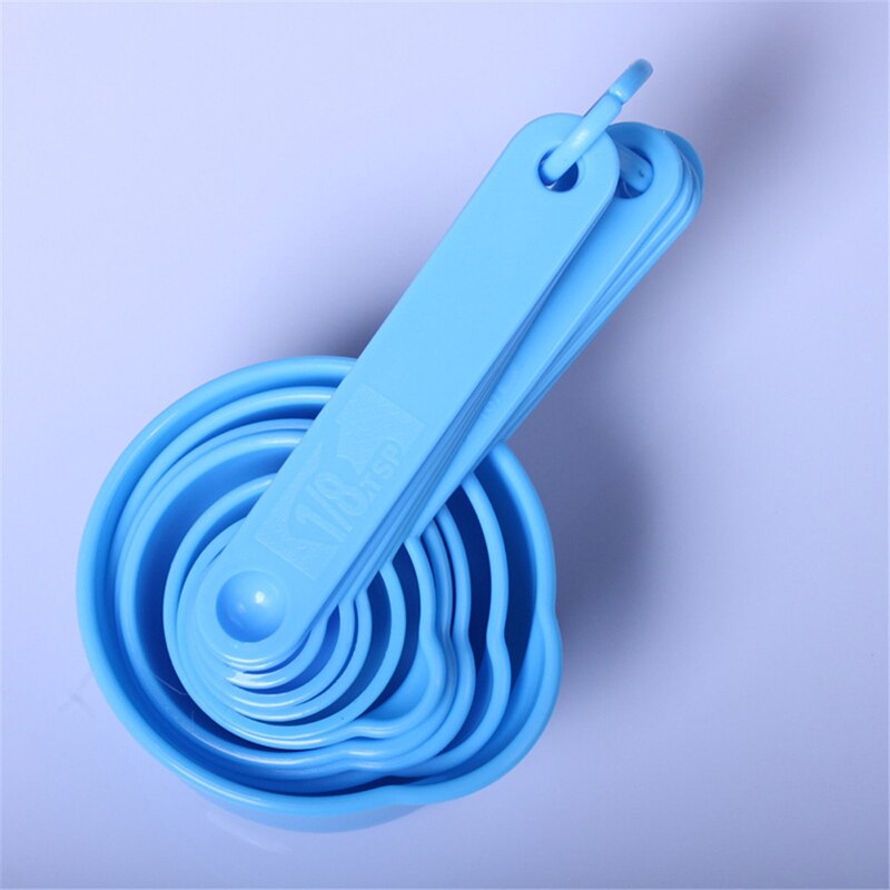 11pz Da Cucina di Misura Cucchiai Cucchiaino Da Caffè di Zucchero notizia in anticipo di Cottura Della Torta di Farina Tazze di Misurazione Utensili Da Cucina impostato