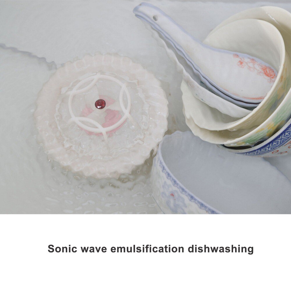 mini lavastoviglie ad ultrasuoni USB ricaricabile ad alta pressione per frutta e verdura lavatrice detergente per lavastoviglie da cucina