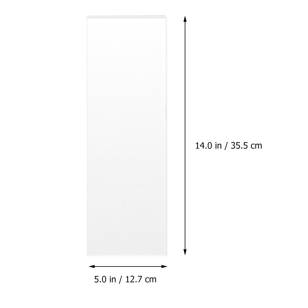 Transparent Cake Cream Scraper Cake Making Scraper Rectangular Acrylic Cake Baking Tool Cake Scraper For Bakery 12/14/10/8 Inch: 14 inch