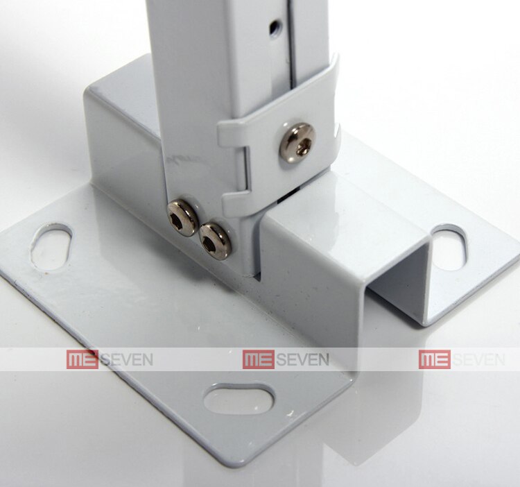 Portable Lightweight Universal Extendable Ceiling Mount Wall Holder Bracket Hanging for Device Use 4 Holes for Mounting
