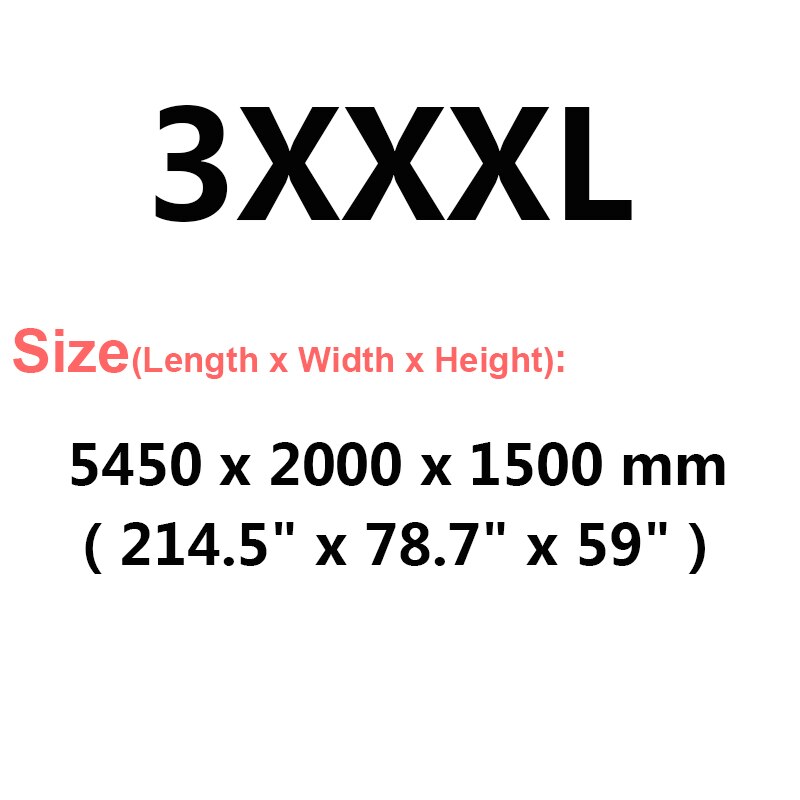 Buildreamen2 Car Cover Sun Snow Rain Dust Protection Cover Waterproof For Ford Everest Expedition Edge Galaxy Windstar Freestar: 3XXXL