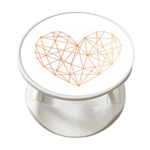 Round Finger Grip Mobile Phone Holder Expanding Stand Grip Support Anti-Fall Foldable Universal for Smartphone: A1023