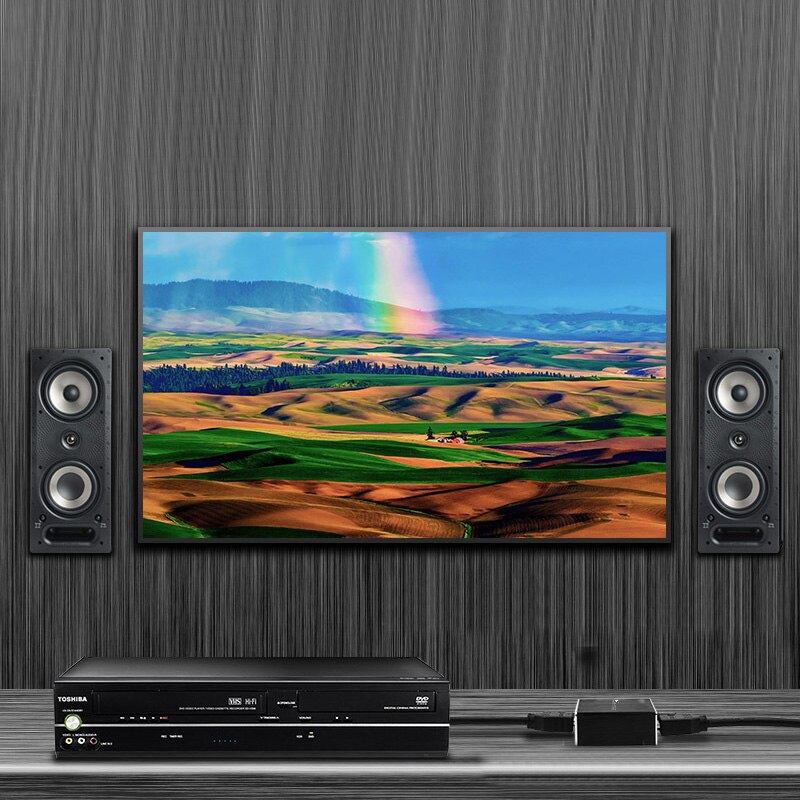 4K HDMI-compatible Audio Extractor HD Audio splitter 5.1/2CH extractor YUV 4:4:4 HDR DC 5V HDCP2.2 Optical TOSLINK SPDIF Adapter