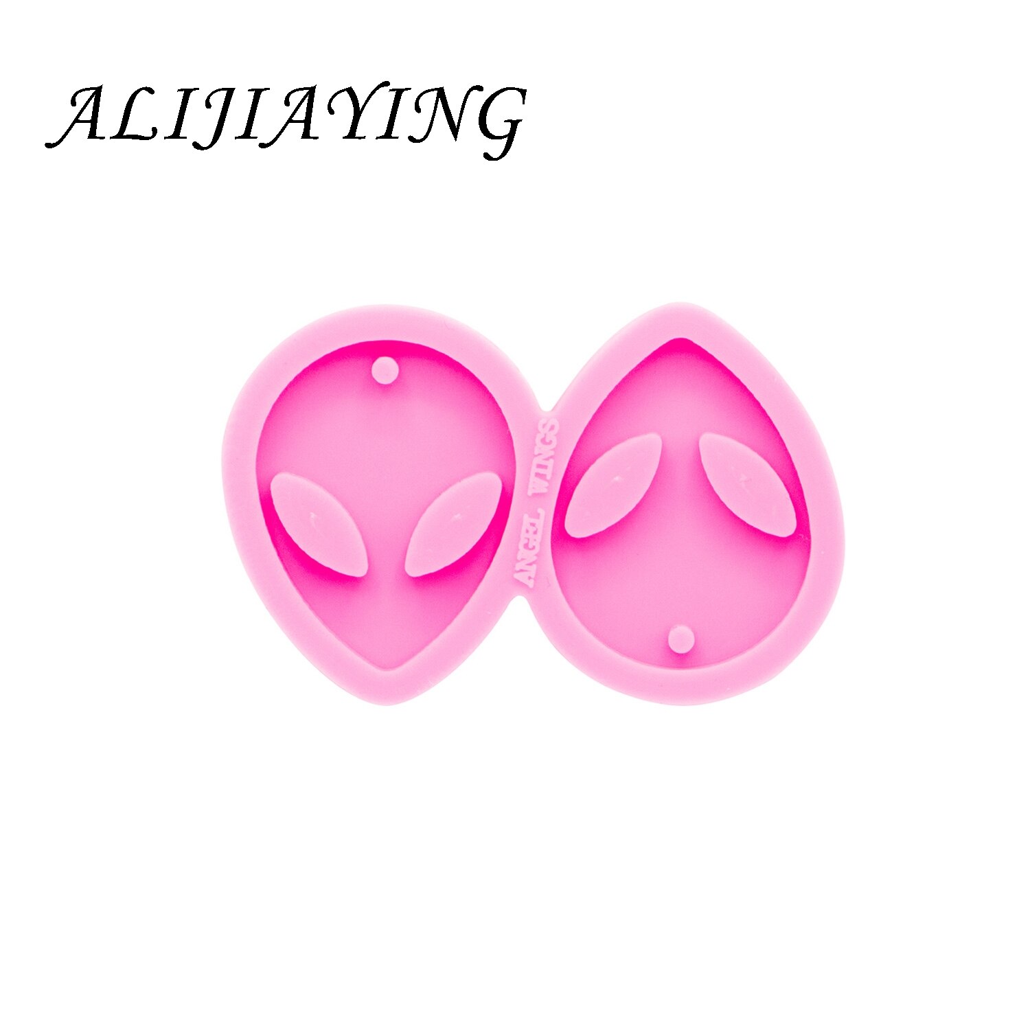 Mini alien muotoinen silikonimuotti askarteluun silikoni muotit epoksihartsi muotit koruihin  dy0317