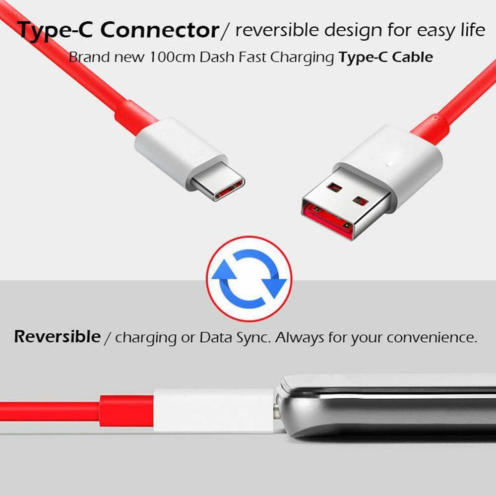 Voor Oneplus 6 Data Lijn Kabel Usb 3.1 Type C Kabel Voor Oneplus 6 6T 3 3 T 5 5 T, 5V 4A 1M Lading Data Kabel