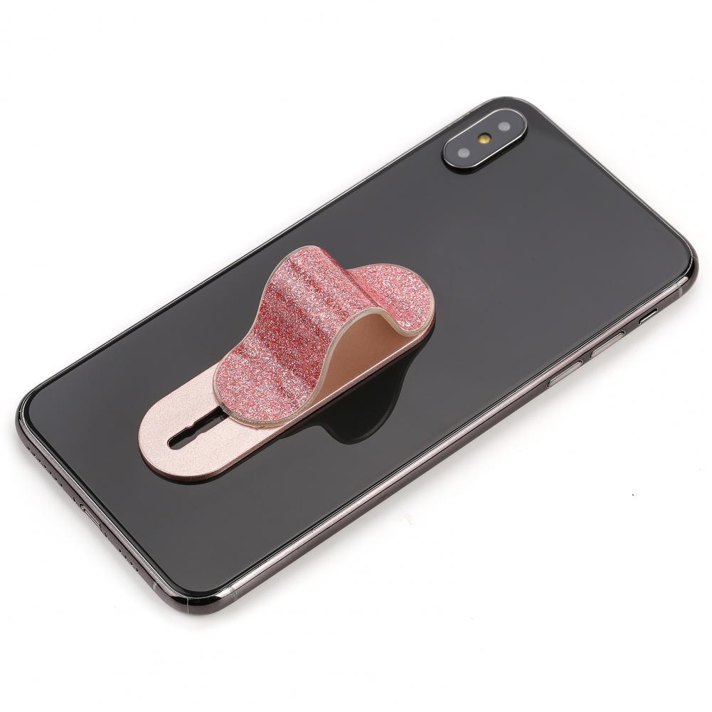 U-Vormige Universele Mobiele Telefoon Grip Stand Back Sticker Vinger Ring Houder Ondersteuning Duurzaam Wasbaar Mobiele Telefoon Houder Stands
