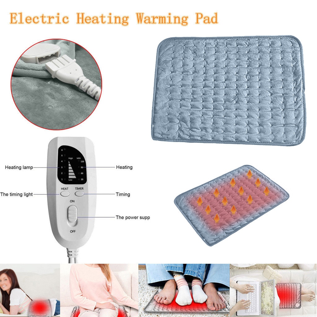 Best Selling Products 6-Level Electric Heating Warming Pad Heat Mat Body Pain Relief 4-Timer