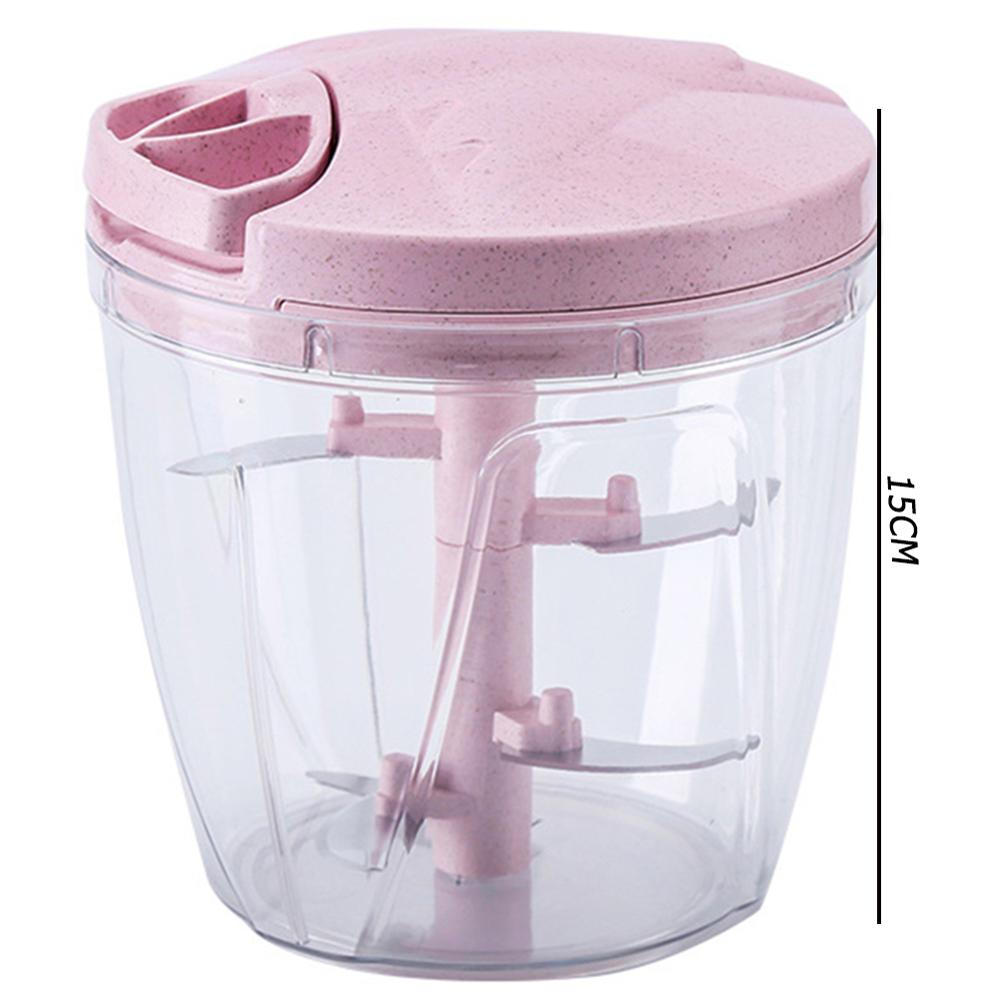 Handleiding Fruit Groente Chopper Hand Pull Voedsel Cutter Ui Noten Grinder Mincer Shredder Multifunctionele Keuken Accessoires: e