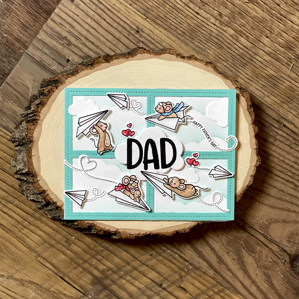 Critter Border Diglogue Cutting Dies Clear Stamps Happy Birthday Sentiments for DIY Scrapbooking Paper Cards Craft