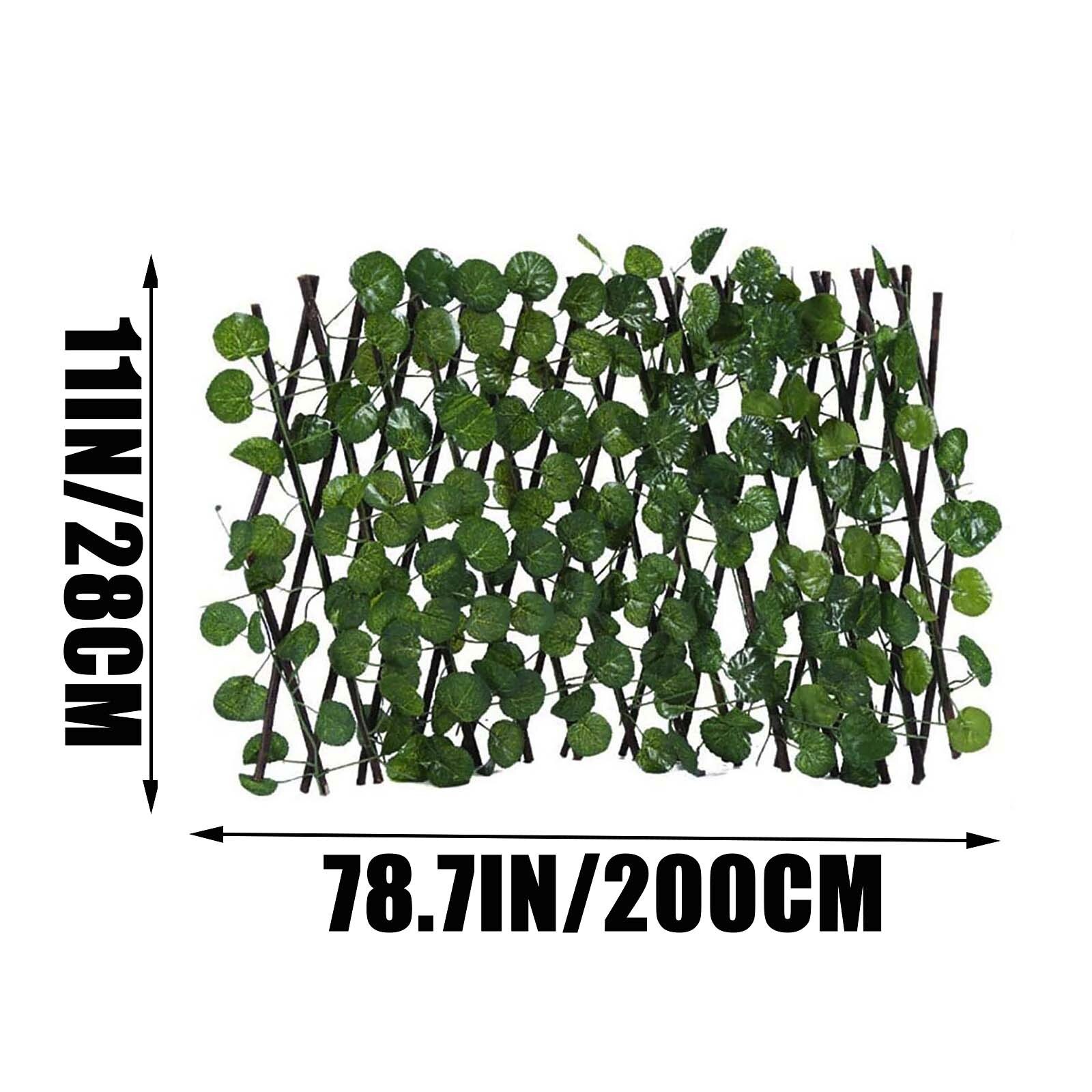 Kunstmatige Hedge Privacy Hedge Terras Muur Decoratie Wanddecoratie Licht Groen 300 X 150 Cm
