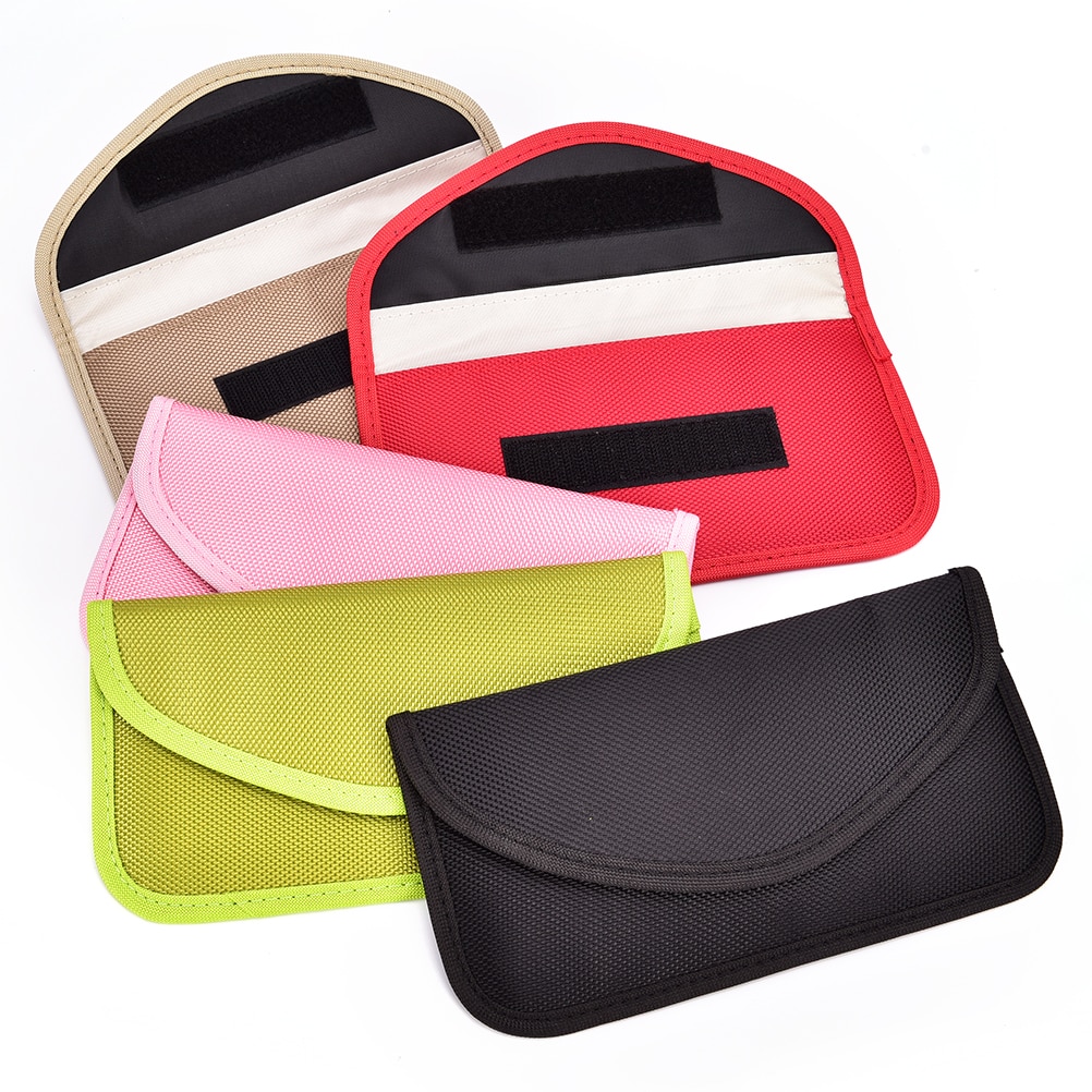 Blindagem blocker saco do telefone celular sinal rf blindagem saco caso bolsa anti radiação sinal