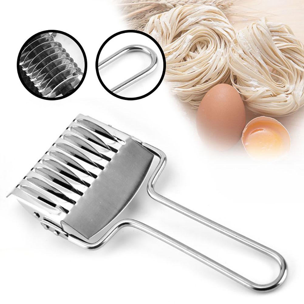 Manual Noodle Makers Cutter Kitchen Gadgets Pressing Machine Stainless Noodle Knife Pasta Instant Noodles Maker Kitchen Tools