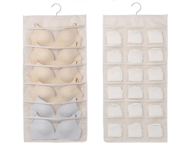 Ondergoed Beha Organisator Opbergdoos Grijs Beige Drawer Closet Organisatoren Dozen Voor Ondergoed Sjaal Sokken Hanger Organiser: Style 4