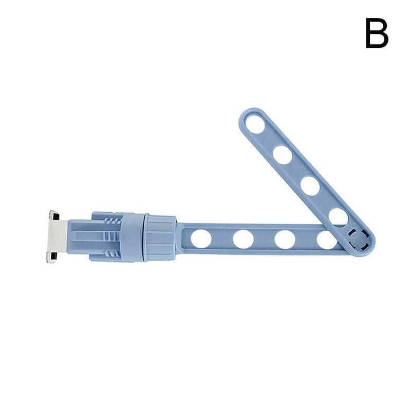 Cintre Portable pliable à 8 trous, support de suspension pour vêtements, gain de place, Y9O2: B