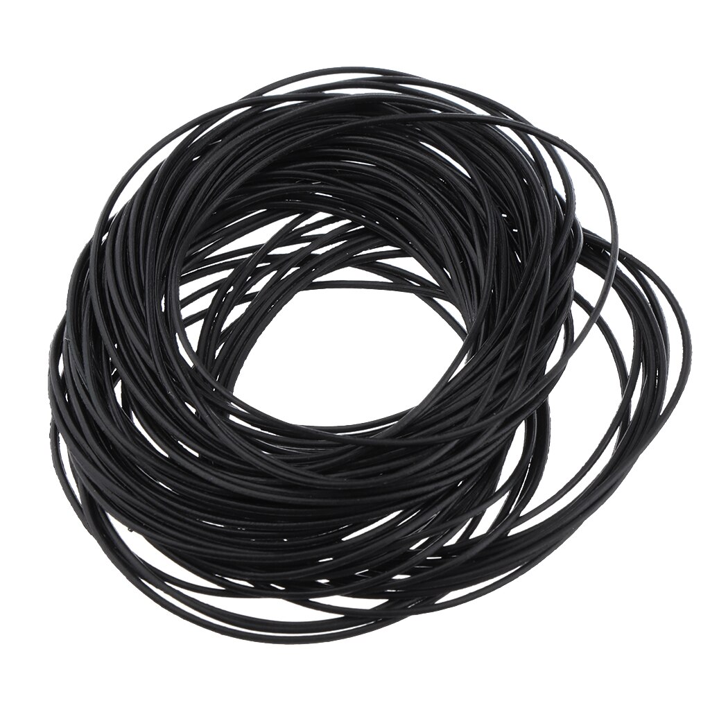 950 stykker 0.5/0.6/0.7mm o-ringe klokke bak pakning gummipakning dia 12mm-30mm armbåndsur reparasjonsutstyr