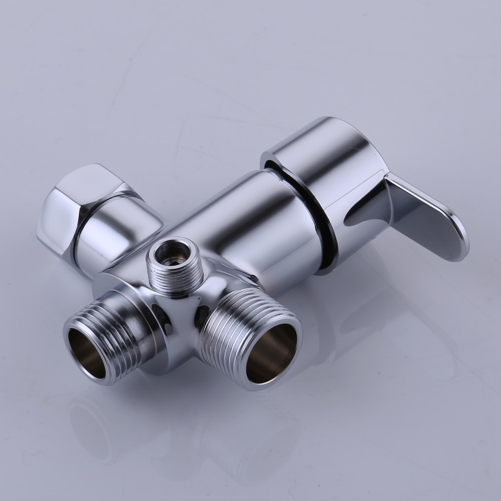 KES Brass Tadapter with Shutoff Valve 3Way Dive... Grandado