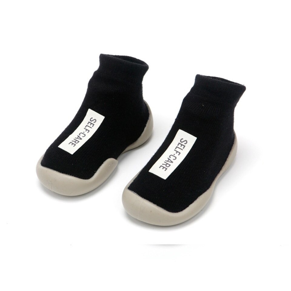 Schoenen Baby Eerste Stappen Booties Voor Baby Jongens Pasgeborenen Jongen Kinderen Baby Jongens Meisjes Baby Slippers Babyschoenen Sneakers: Black / 13-18 Months