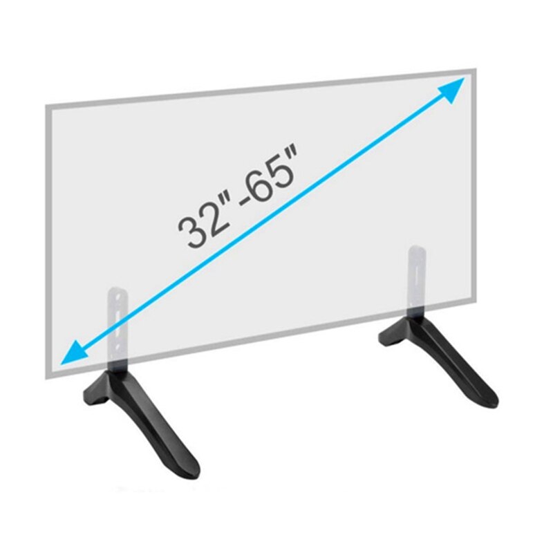 schlagen-Freies TV Basis TV Universal- Basis Tv-ständer mit Schrauben Schreibtisch Ständer TV Stand