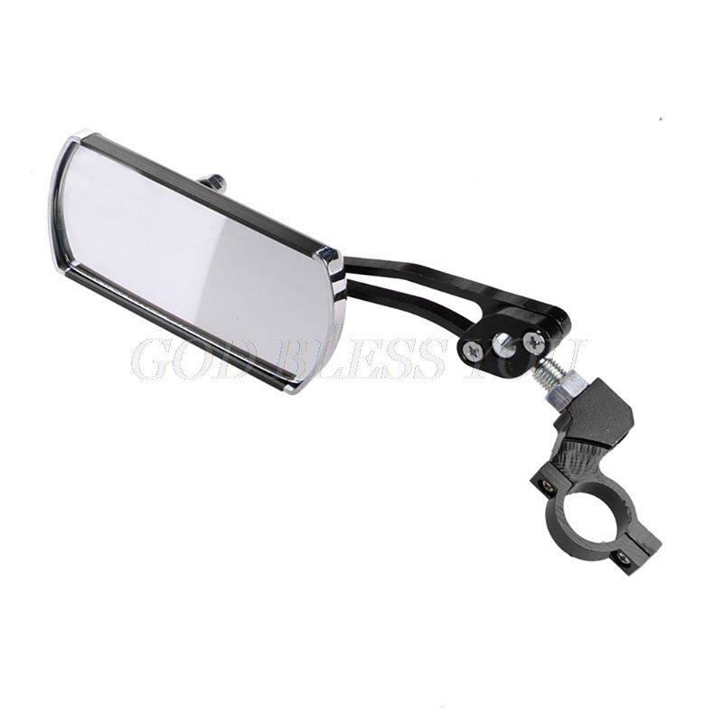 Cycling Bike Bicycle Classic Rear View Mirror Handlebar Flexible Safety Rearview: Black