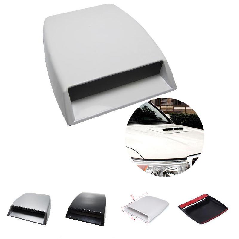 Car Auto Roof Decorative Air Flow Intake Hood Scoop Vent Bonnet Durable Cover