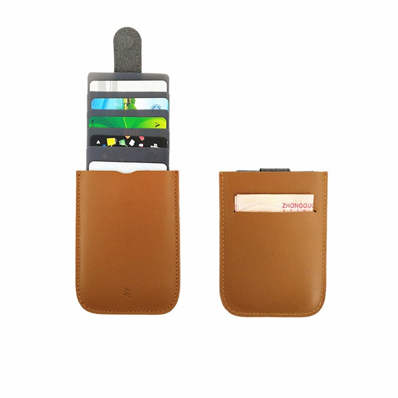 neue Karte halter DAX V2 Mini Schlanke Tragbare Papier Halter Gezogen Männer Brieftasche Farbe Hang 5 Karten Kurze geld frauen Geldbörse