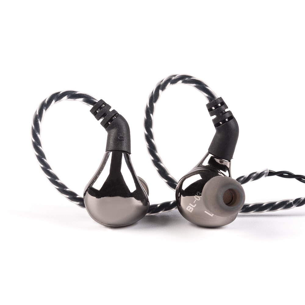 BLON BL-03 BL03 10mm Carbon Diaphragm Dynamic Driver In Ear Earphone DJ Running Earbuds with 2PIN Cable BL-05 BL-03 ZSN PRO