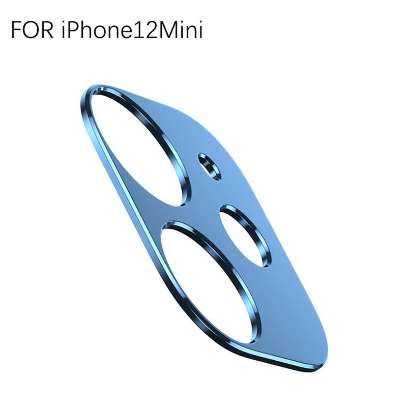 Phone Camera Cover Aluminum Alloy Phone Camera Lens Film Protector, Black, Replacement for iPhone 12: NO. 7