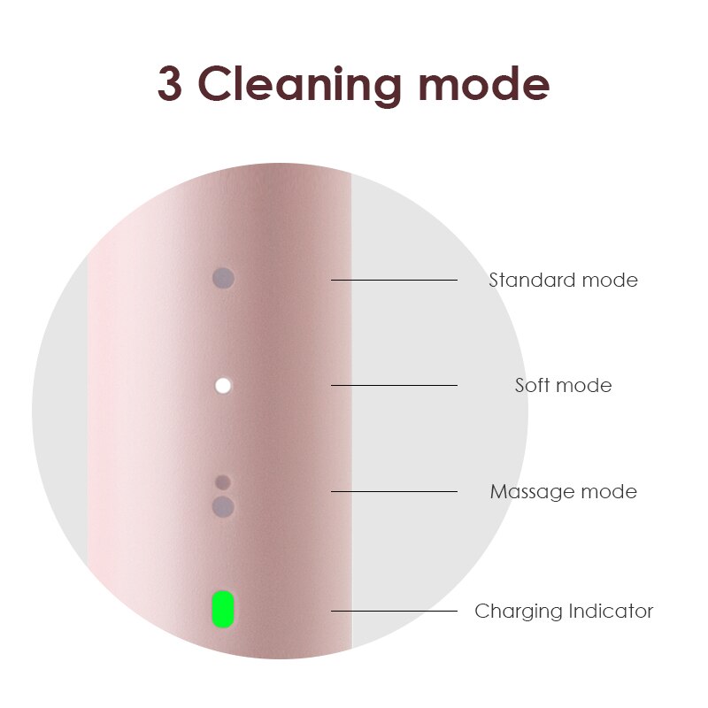 Xiaomi PINJING EX3 Sonic cepillo de dientes eléctrico cepillo de dientes inteligente Ultra sónico automático inalámbrico rápido recargable adulto impermeable