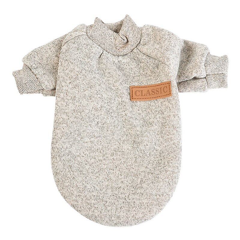Winter Warm Kleine Kleren Huisdier Jas Voor Chihuahua Soft Fur Hood Puppy Jas Kleding Voor Chihuahua Kleine Grote Honden: Sweater / XS