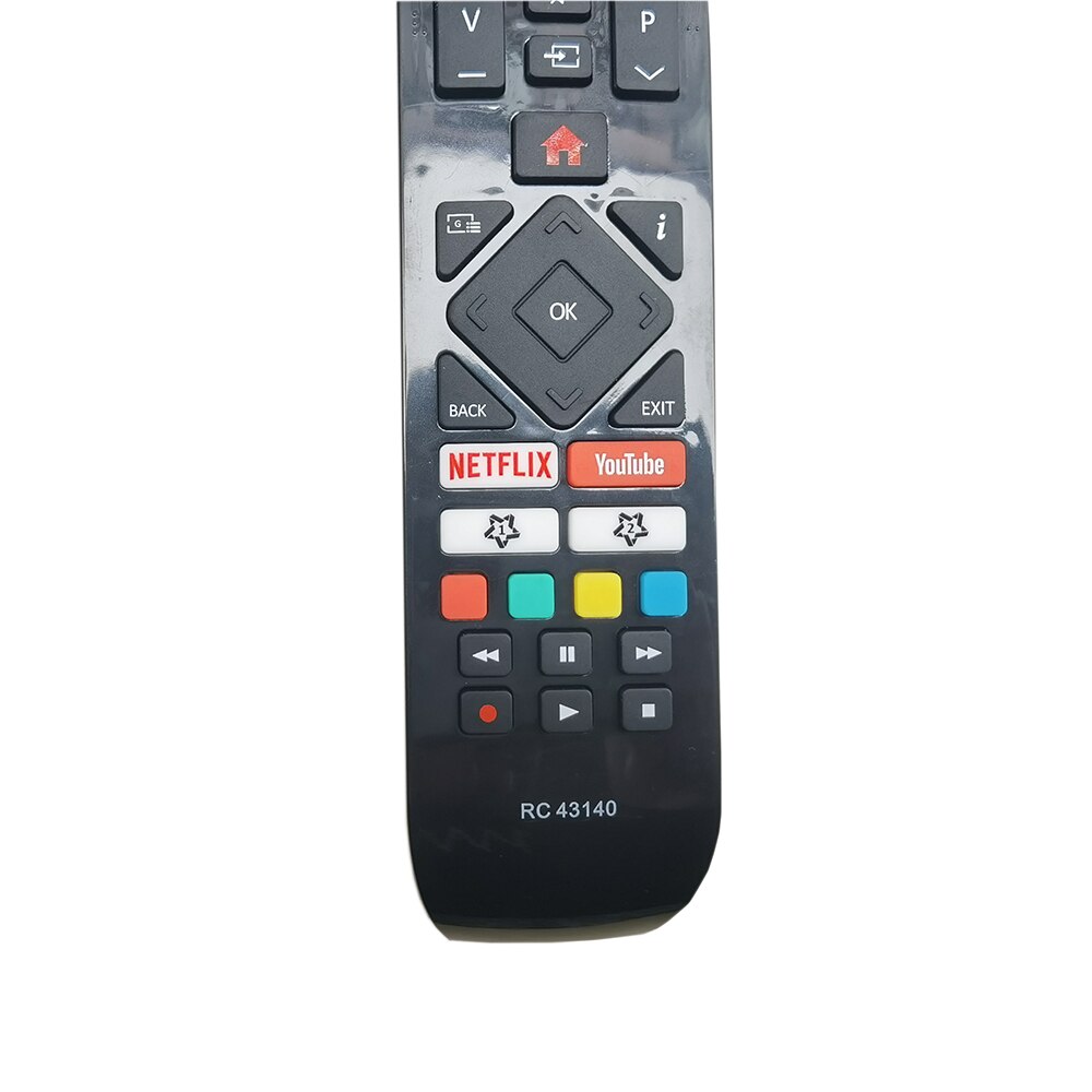 RC-43140 Remote Control Replaced For Hitachi 24HB21J65U 43HK25T74UA 50HK25T74U 49HL7000 55HL7000 Smart HDTV TV
